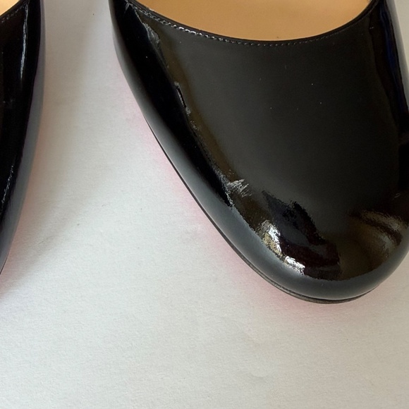Christian Louboutin Black Patent Leather Mary Jane Size 11.5 (41.5) - Picture 8 of 9